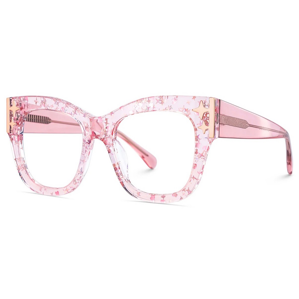 Unknown Brand New Sparkly Pink Glasses - Picture 4 of 4
